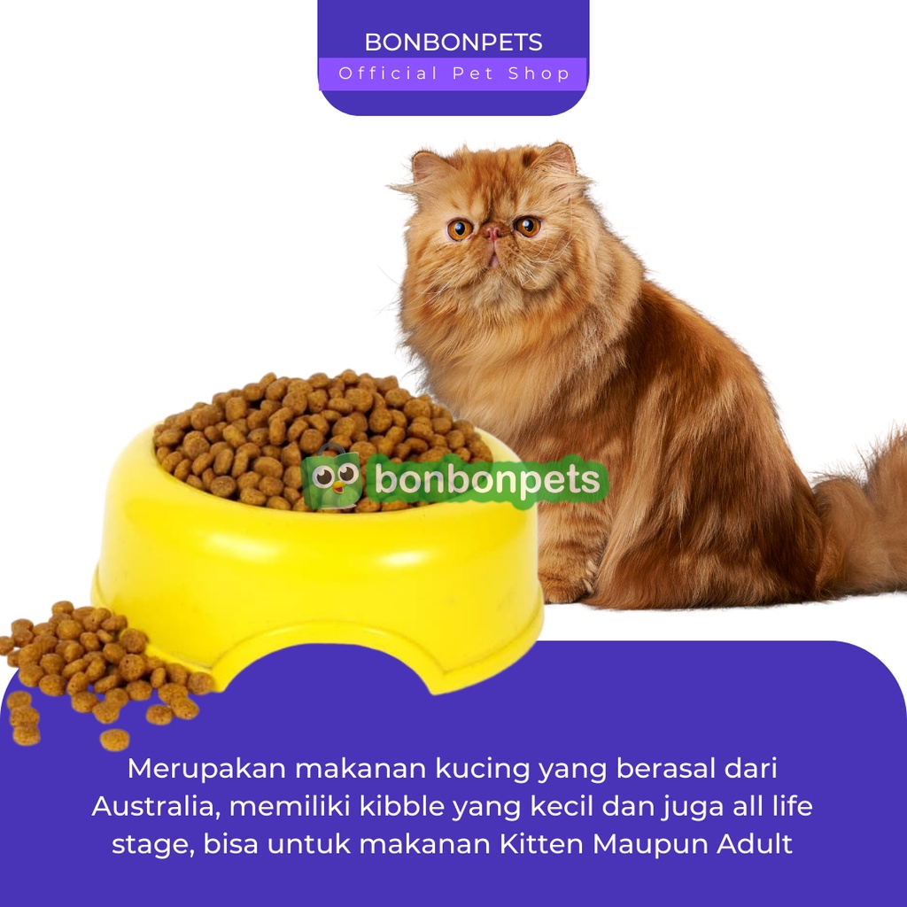 Maxi Makanan Kucing Kering Repack 1Kg Dry Cat food Kitten Adult