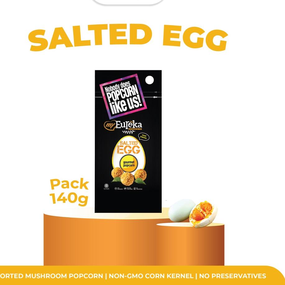 

✹ EUREKA POPCORN SALTED EGG Pack 140gr ➹
