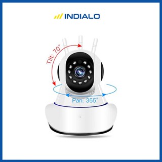 INDIALO [Cctv+Sd Card] Cctv Wifi Kamera Pengawas IP Yoosee/V380 Wireless IP Camera Hd 1080P