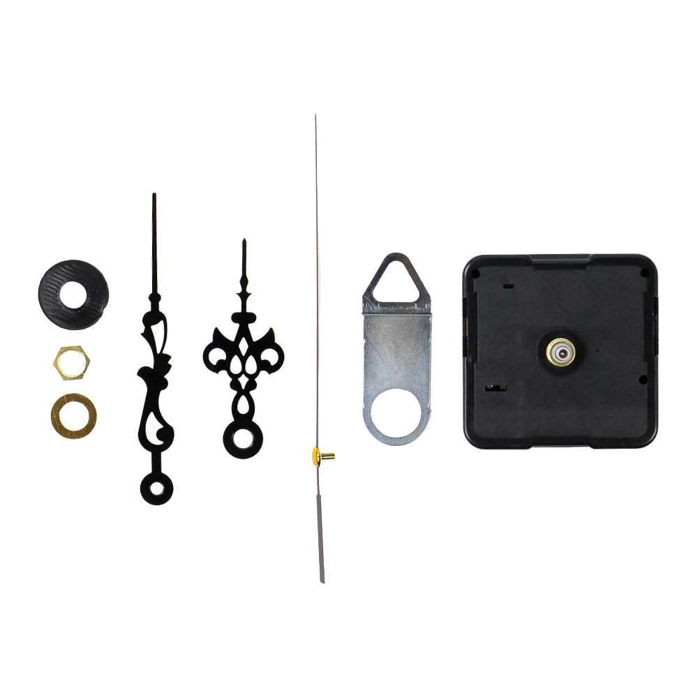 Mesin Jam Dinding DIY Replacement Silent Quartz Flower Needle - MC5168 - Black