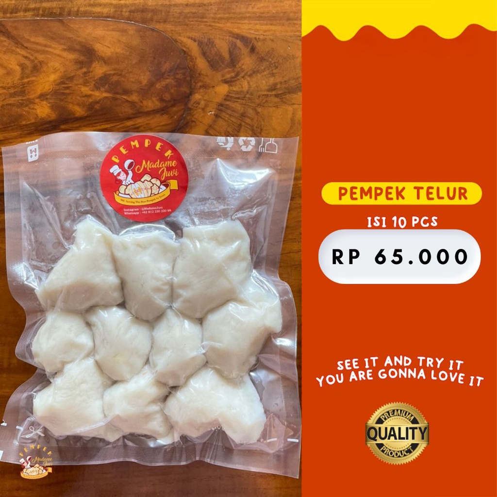

Pempek Kapal Selam Kecil 10 pcs