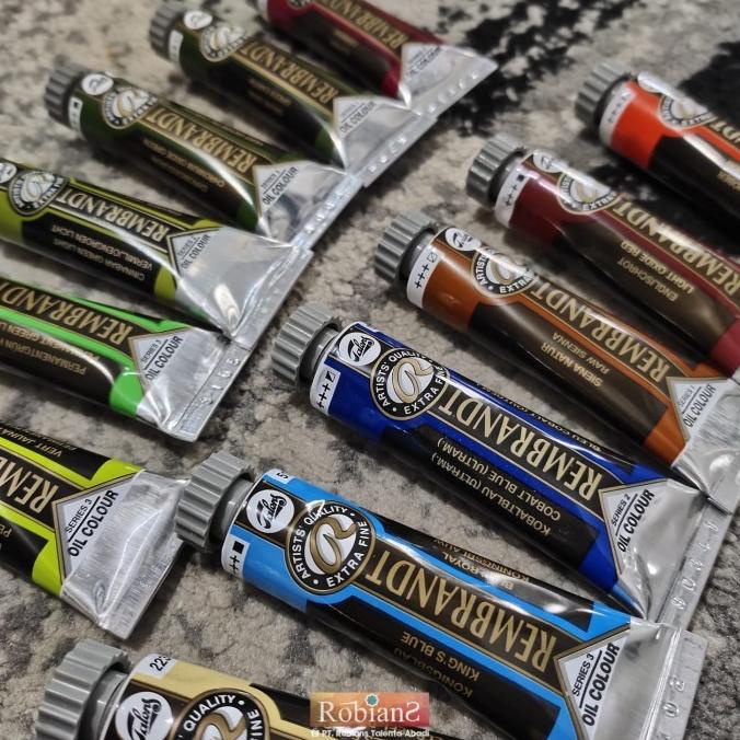 

HARGA DISKON Cat Lukis / Cat Minyak Rembrandt Oil Colours Series 3 Uk. 15 ml - (1)