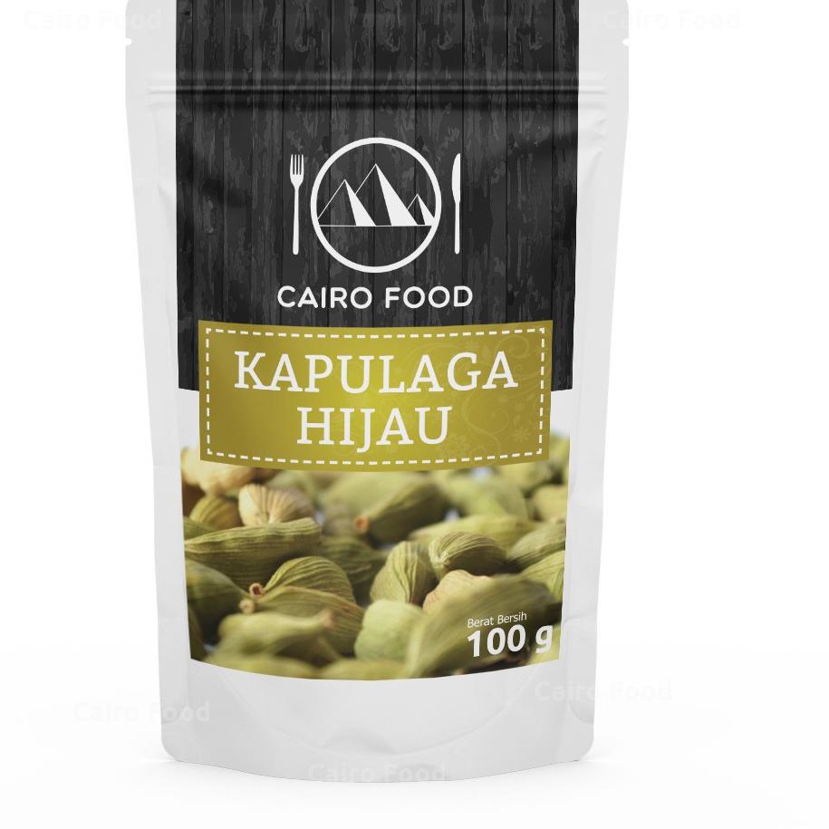 

❅ Kapulaga Hijau Utuh Cairo Food - 100 Gram ➦