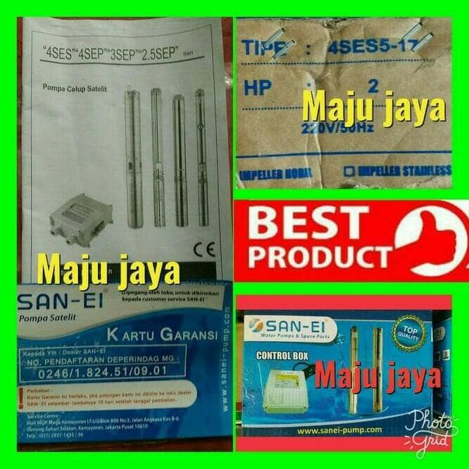 Pompa Satelit 2Hp Stanleiss San Ei Submersible York Drakos Hiflow Leo