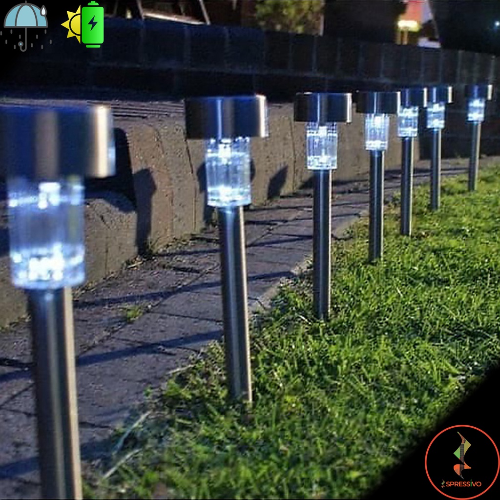 Lampu taman solar tancap 1 LED tenaga surya matahari