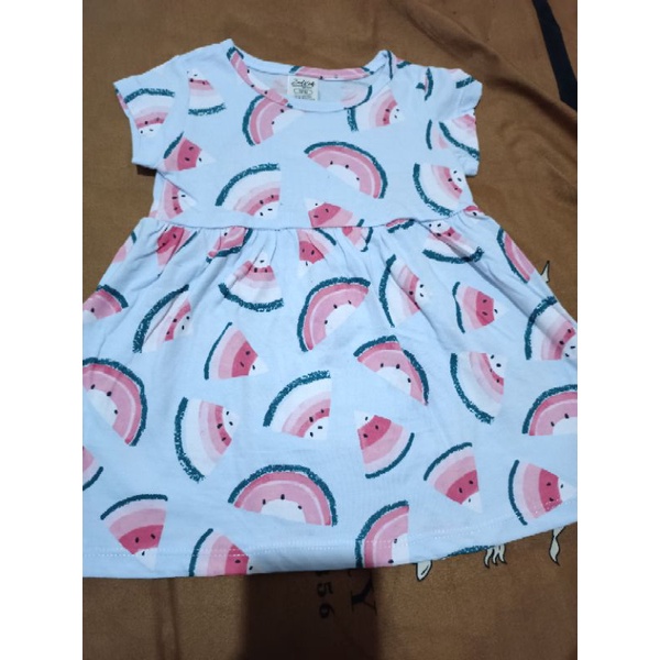 dress baby Zad Kids 12m semangka
