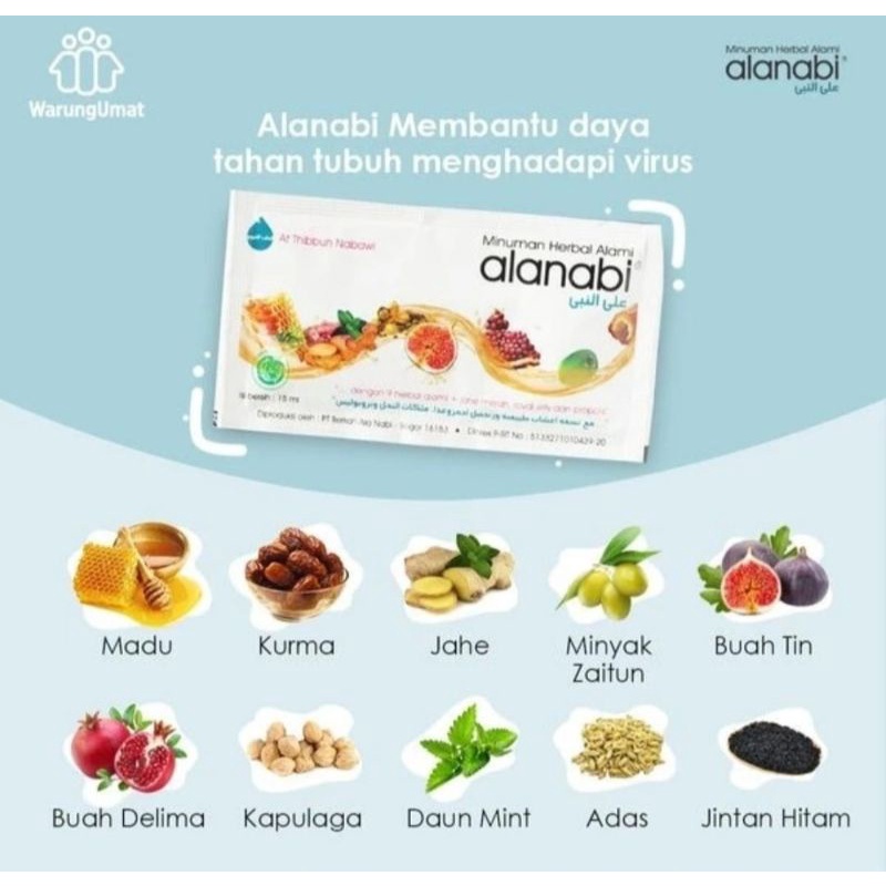 

Minuman Herbal Alanabi & Free Tumbler