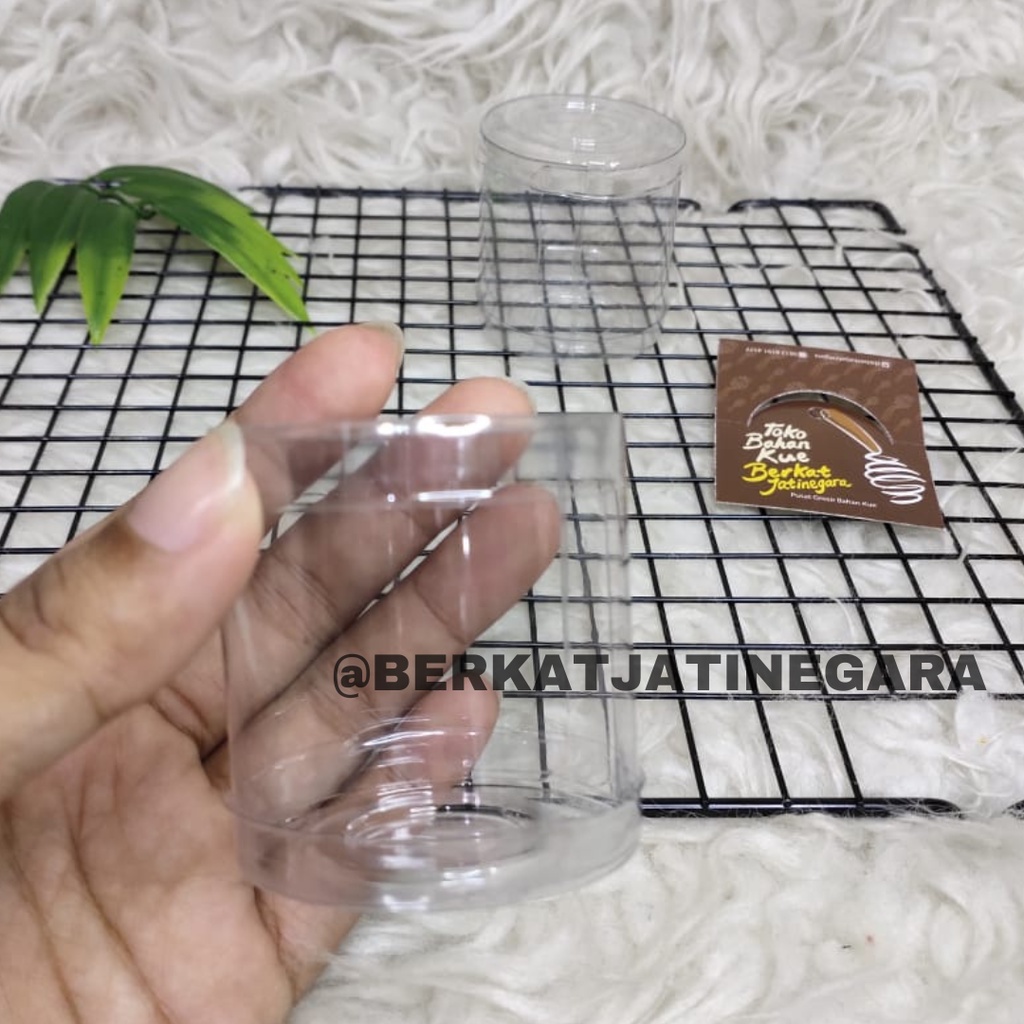 TABUNG KUE KERING MINI / MIKA CAKE TABUNG DIAMETER 5CM / 10PCS