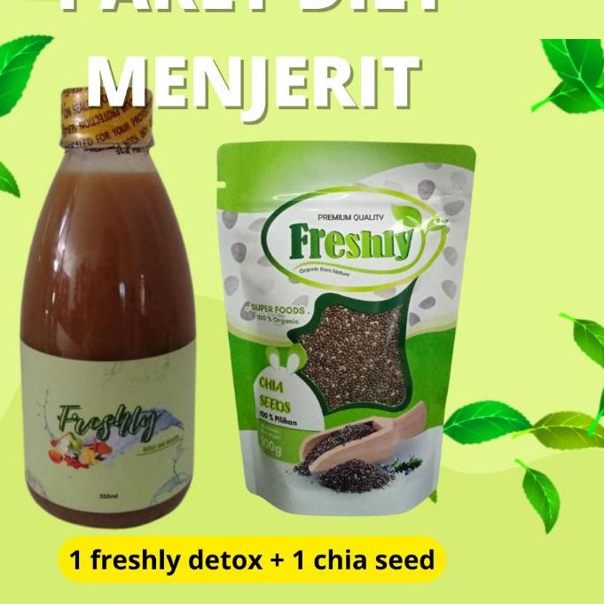 

♞ Paket Diet Menjeritt (1 botol + 1 chia seed) ♬