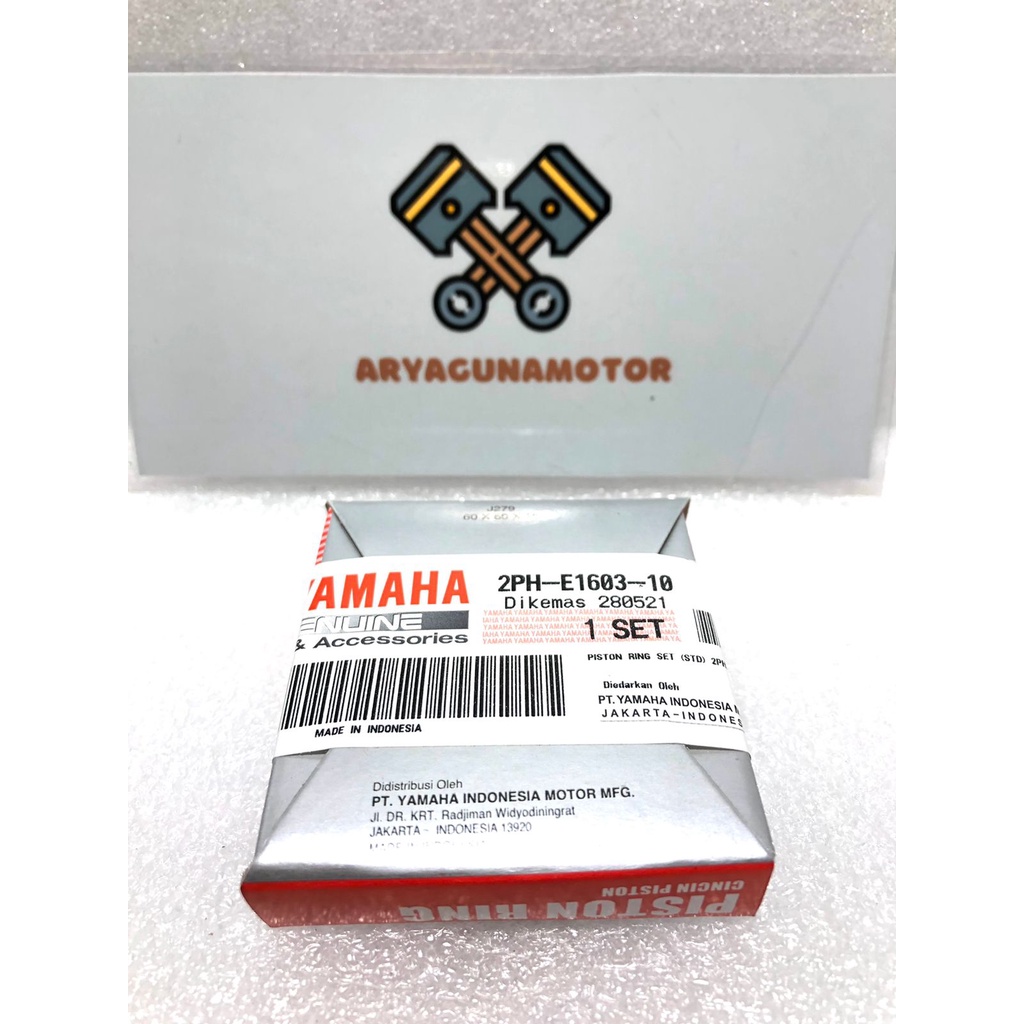 RING SEHER PISTON MIO M3 FINO 125 MIO Z MIO S MIO GEAR FILANO ORIGINAL BARANG BARU NEW