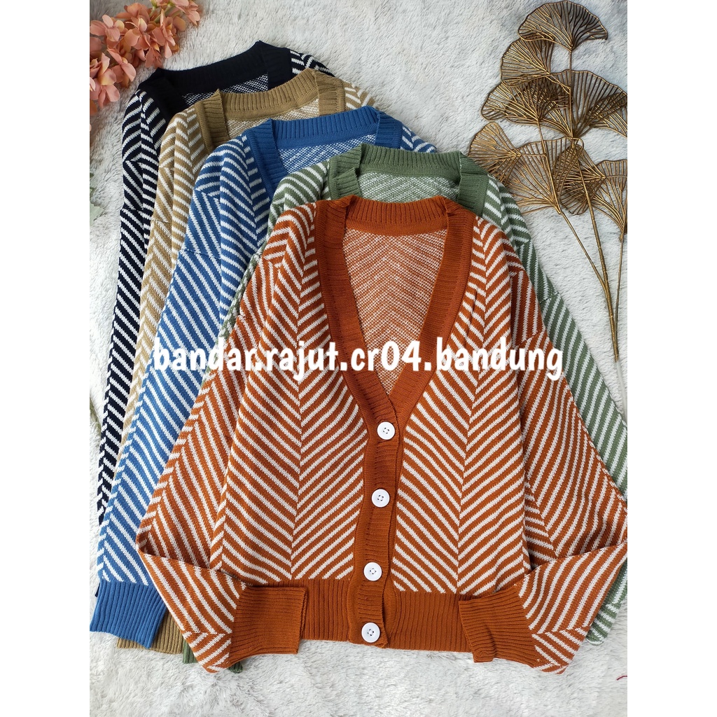 SWEATER CROP CARDY LENNY BRANDED 7 GATE