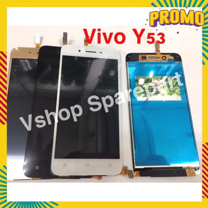 Acc Hp Lcd Touchscreen Vivo Y53 1606 Black White Gold
