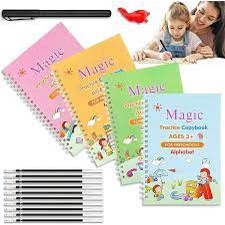 [COD] Sank Reusable Practice Copybook for Kids | Sank Magic Book + Refill Pen