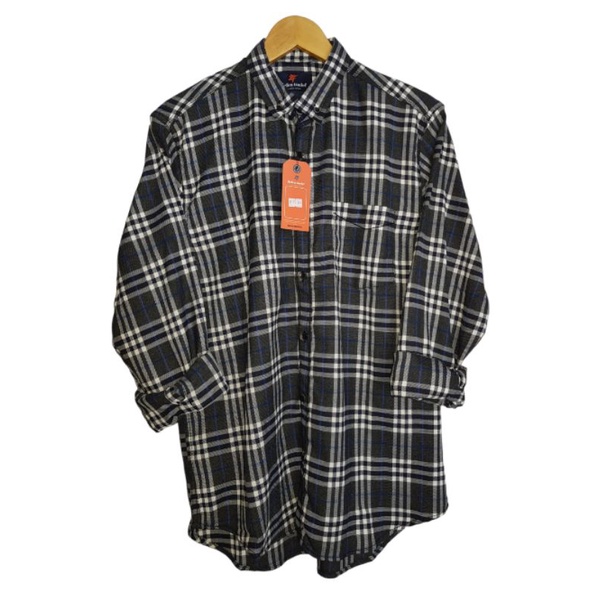 [Model Terbaru 2023] Kemeja Flanel Impor Pria Kualitas Premium Lengan Panjang Unisex Hem Flanel Baju