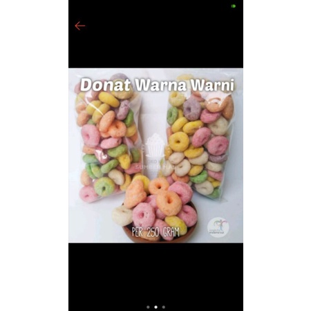 

donat warna warni 250gr