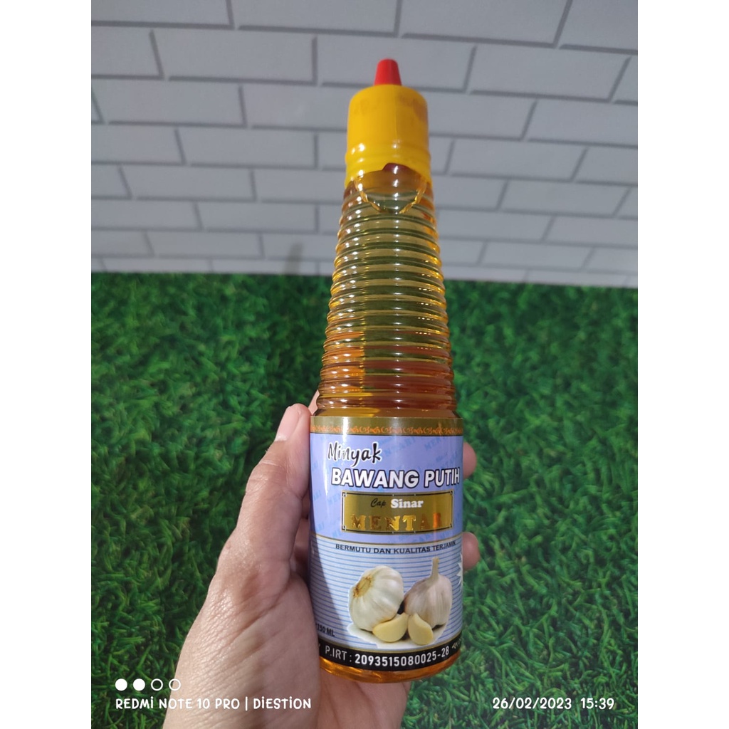 Minyak Bawang Putih Cap Sinar Mentari 150mL