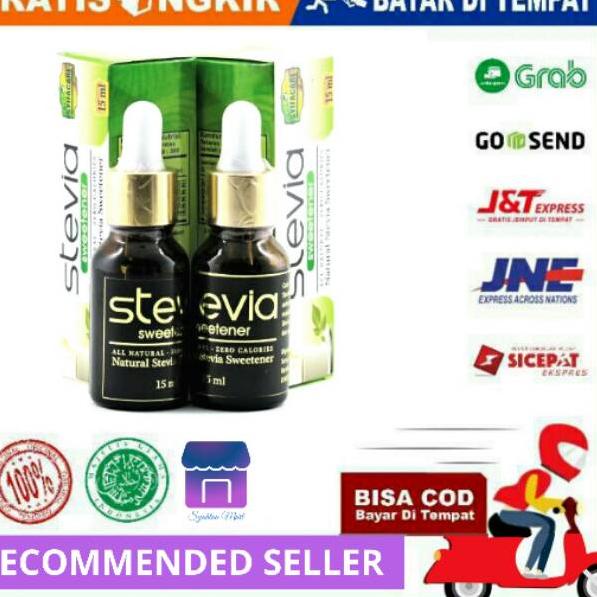 

✯ Gula Stevia Original Pemanis Alami Nol Kalori Natural Stevia Sweetener ❉