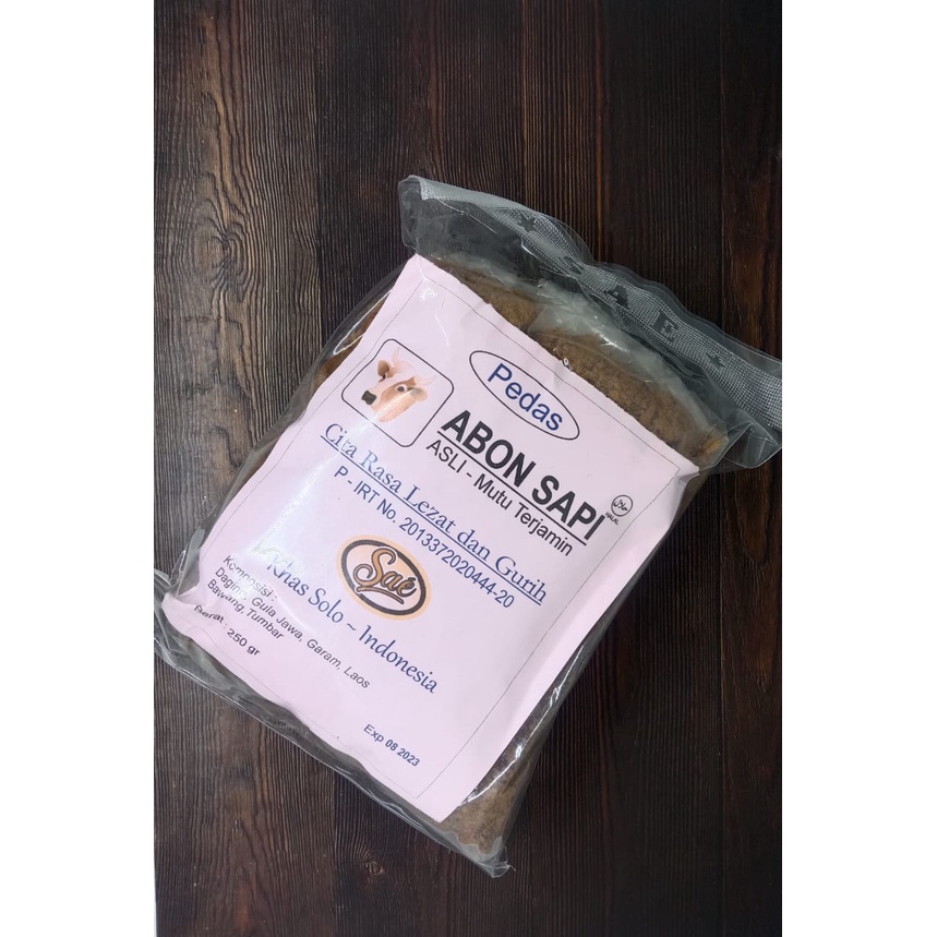 

SAE ABON SAPI MANIS 250GR