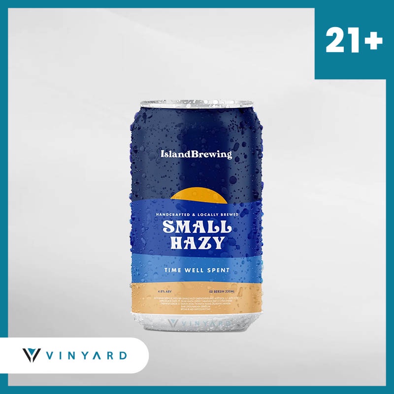 Island Brewing Small Hazy 330ml ( Original &amp; Resmi By Vinyard )