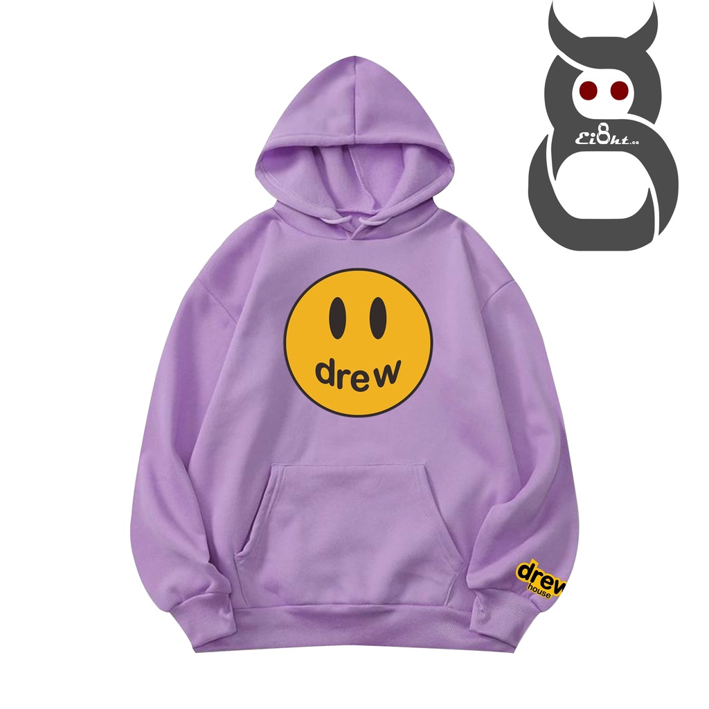 Jaket Hoodie Drew The Emote Smile Drew