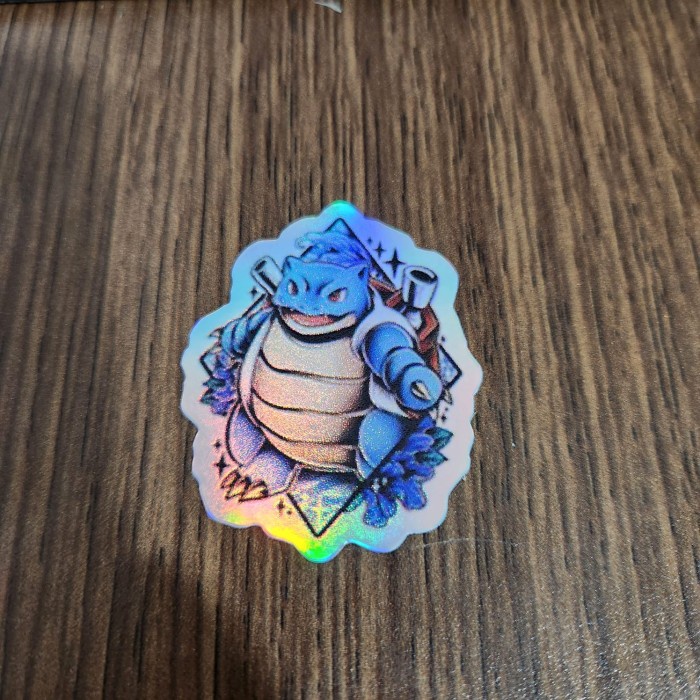 

Sticker Hologram Anime - PSH1548 - Pokemon - Blastoise