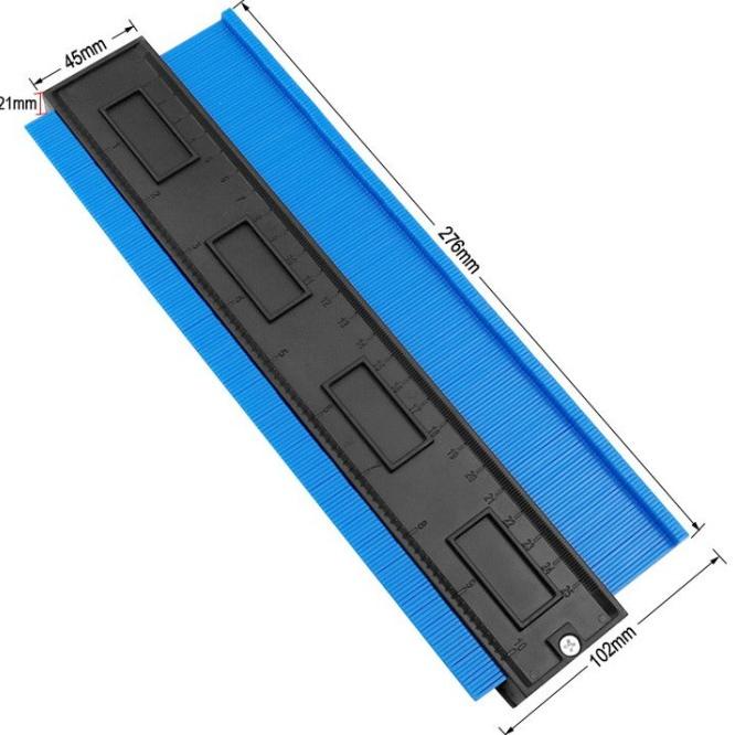 

Yt674 Penggaris Kontur 250Mm Alat Duplikator Ruller Garisan Dimensi Ge