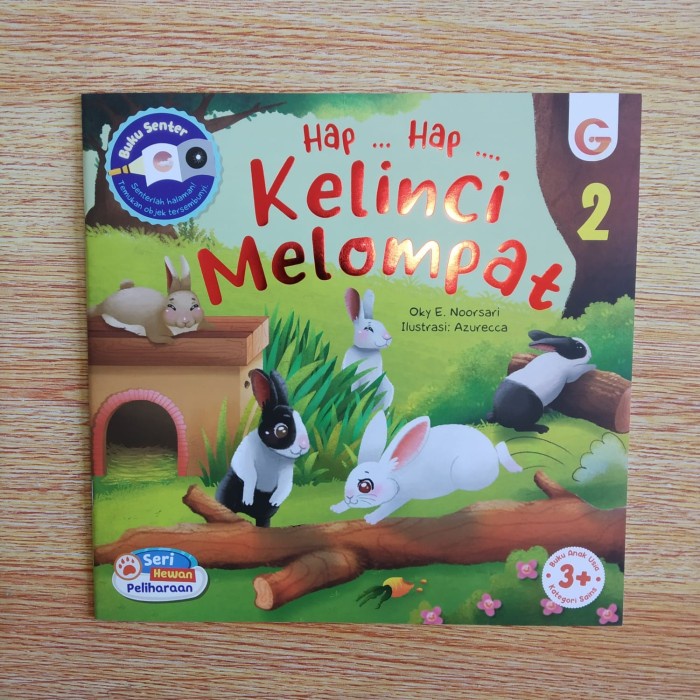 Buku Cerita Anak Bergambar Seri Hewan Peliharaan - Buku Anak - Hamster