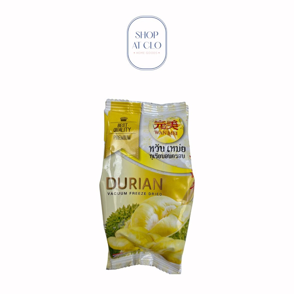 

Durian Vacuum Freeze Dried WAN MEI Thailand Eceran