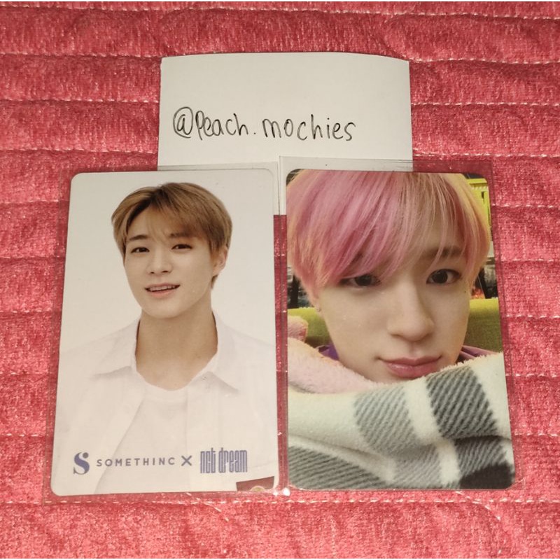 nct dream jeno glitch mode selimut photocard