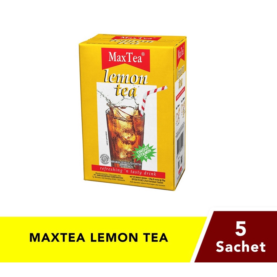 

MaxTea Lemon Tea (5 sachet)