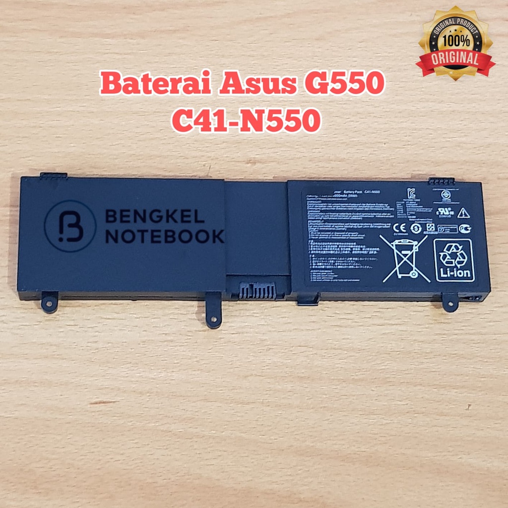 BATERAI ASUS ROG G550 N550 Q550 N550JA N550JV Q550L C41-N550