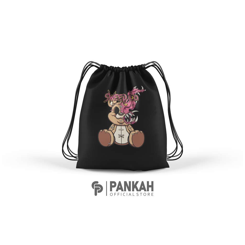 Tas Sekolah Lucu / Tas Serut Pria Wanita Terlengkap / Waterproof