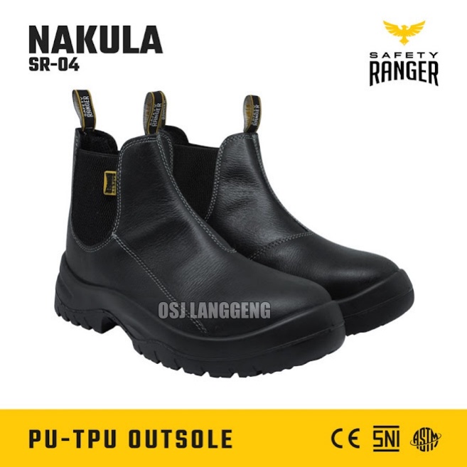 Sepatu Safety Ranger NAKULA (SR04) - Safety Shoes Berkualitas Original 100%