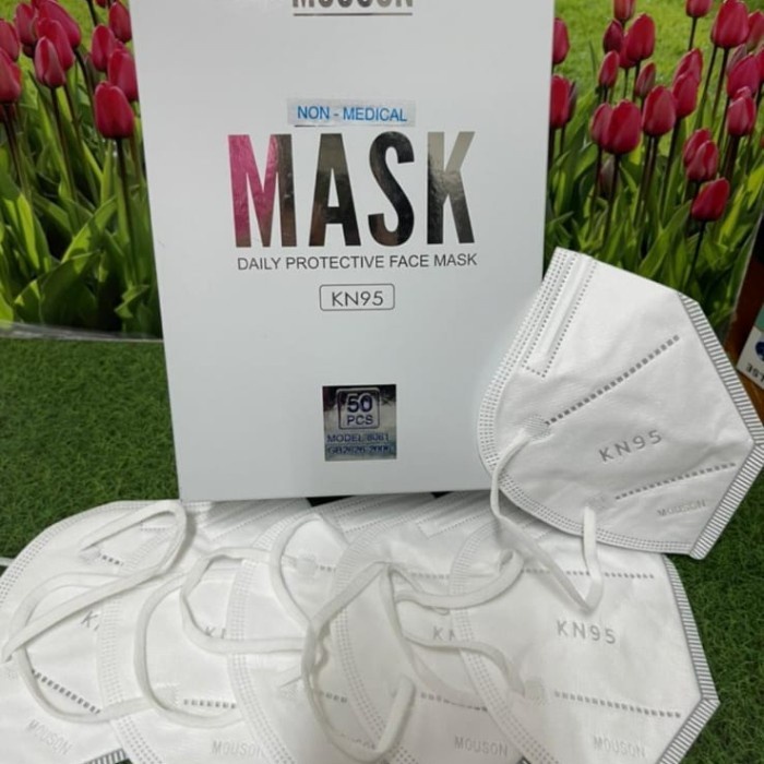 Masker KN95 Mouson 5 Ply 1box isi 50pcs KN 95 PREMIUM MOUSON