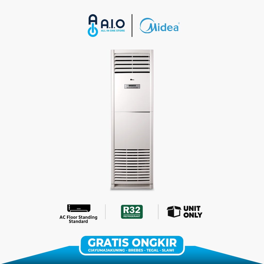 MIDEA - AC FLOOR STANDING 2,5 PK - MFGB2-24CRN2 PROMO GRATIS ONGKIR