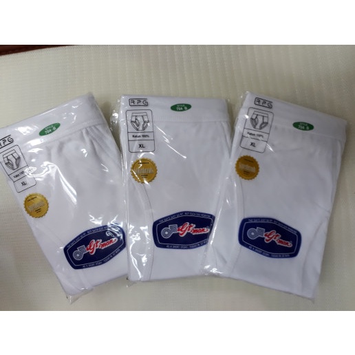 celana dalam pria putih polos gt man tipe 704B