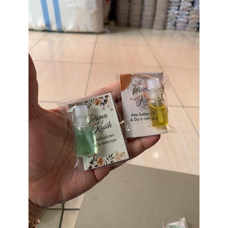 RK isi 100pcs SOUVENIR PARFUM /wangi souvenir pernikahan murah