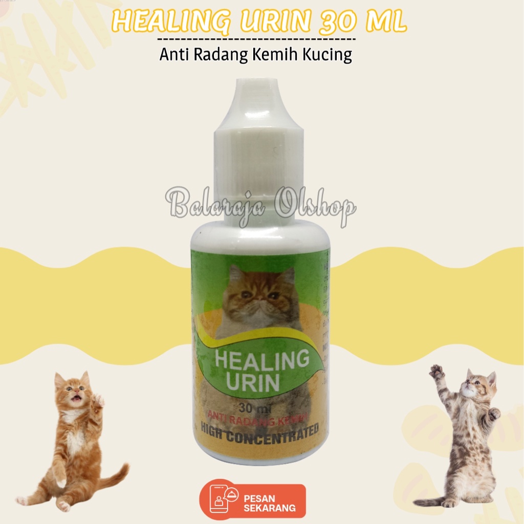 Healing Urin cat anti radang kemih untuk kucing 30 ml