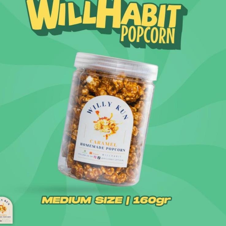 

➻ Popcorn Caramel Medium - Homemade by Willy Kun ☚