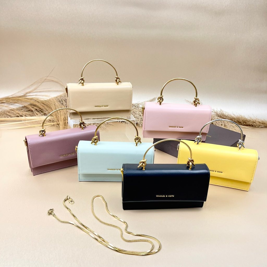 TAS WANITA TAS CK METAL TOP HANDLE LONG WALLET DOMPET WANITA CNK 333