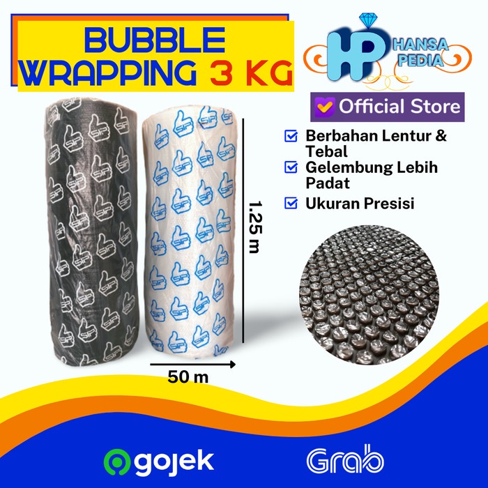 

Plastik Bubble Wrap 50 mtr x 125 cm / SIP 3 kg