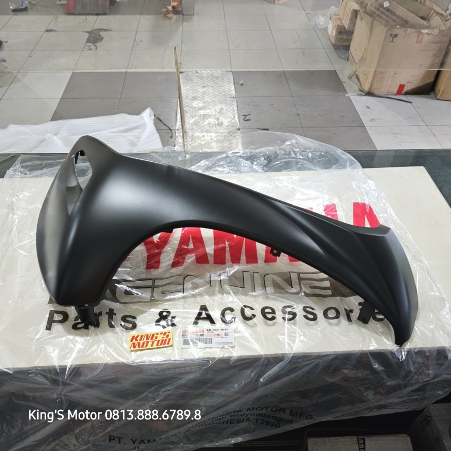 SAYAP KIRI GRAND FILANO HITAM DOFF BLACK BJM F8311 P4 ASLI YAMAHA