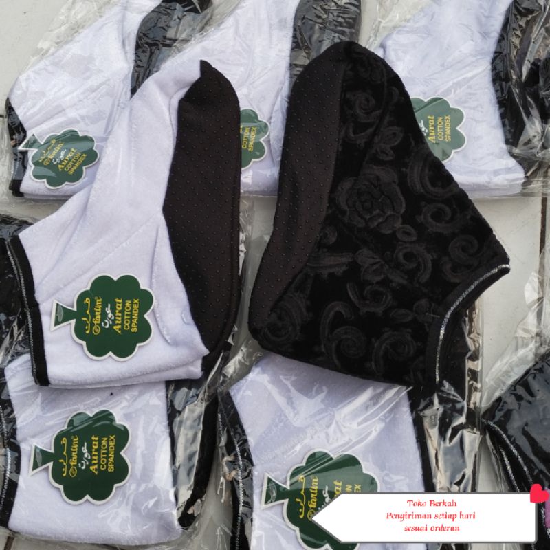 Kaos Kaki Tawaf anti Slip bahan bludru