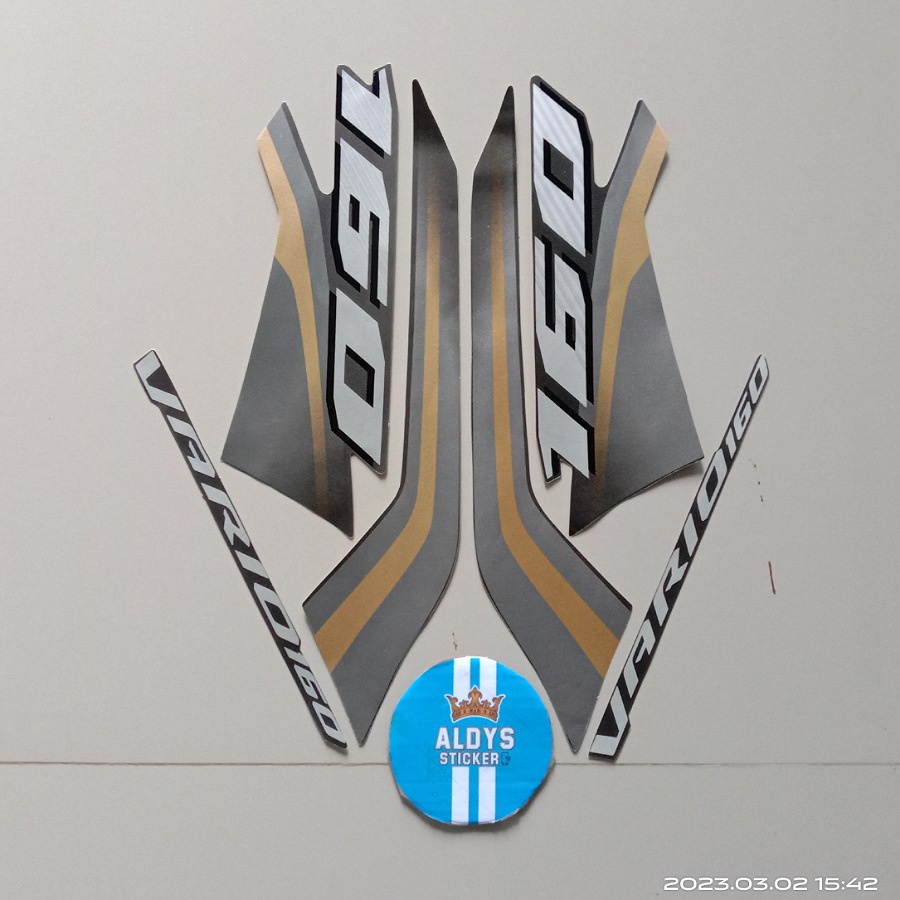 stiker motor list body motor honda vario 160 2022