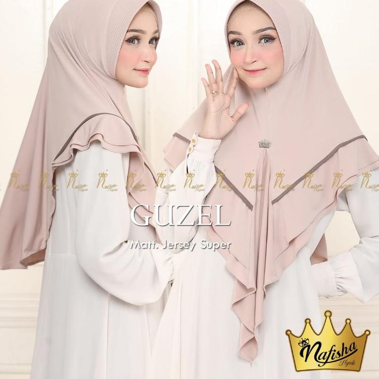 Terlaku.../ (Ori Nafisha) GUZEL •jilbab instan jersey super•kerudung instan pet list