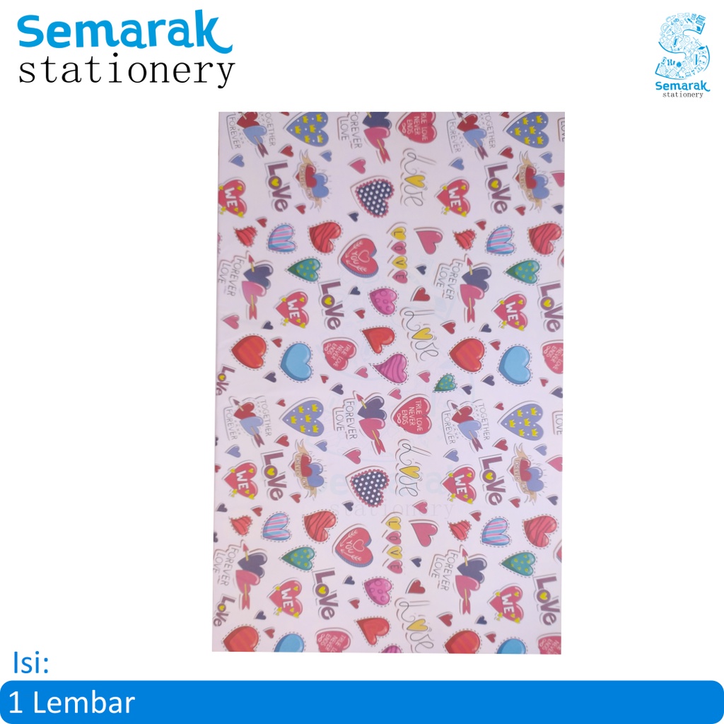 

Squezzy Fancy Gift Wrap Kertas Kado HVS 64 x 50 cm
