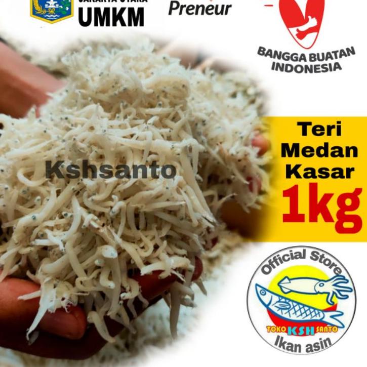 

➢ ikan asin teri medan kasar-1kg ۝