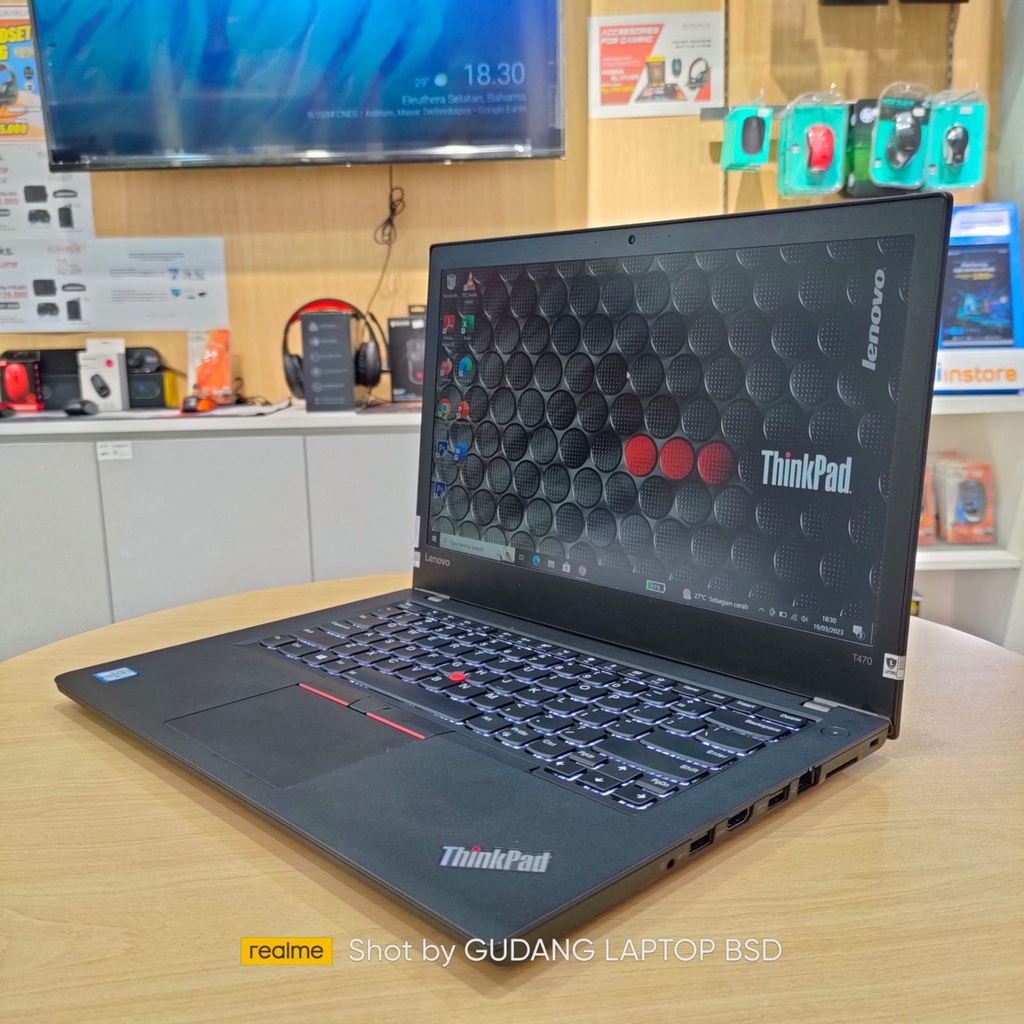 Laptop Lenovo Thinkpad T470 Intel Core i5 Ram 16GB SSD 512GB FULL HD JERNIH MURAH