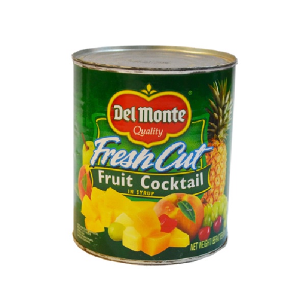 FRUIT COCKTAIL DELMONTE 825GR BUAH POTONG KALENG DEL MONTE