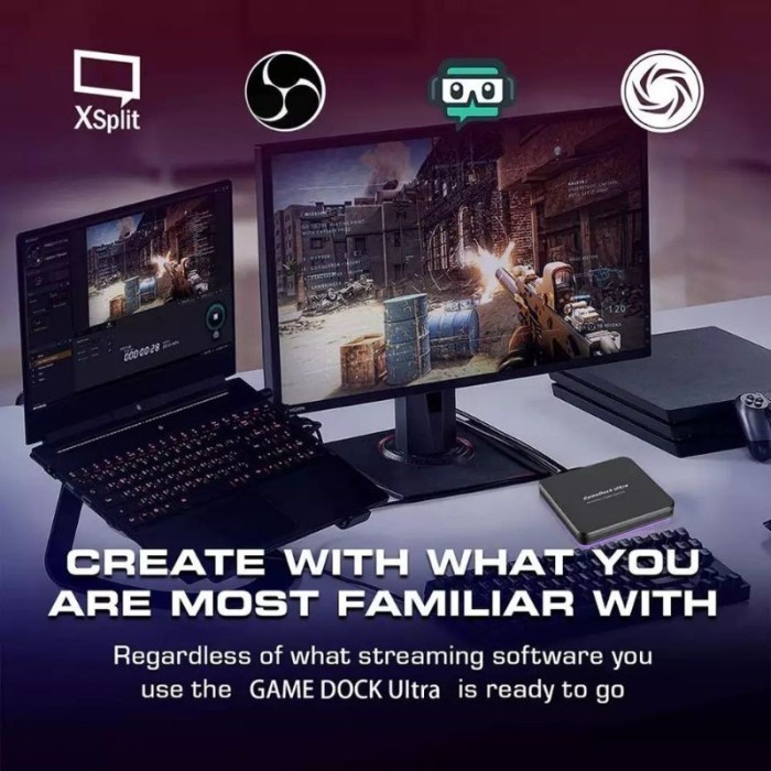 Ezcap 326 Gamedock Ultra 4K USB 3.0 Game Live Streaming